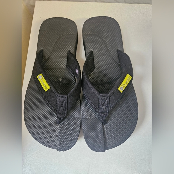 The Healing Sole Original 2.0 Flip Flops W10Black Gray Plantar Fasciitis Relief - Picture 8 of 8